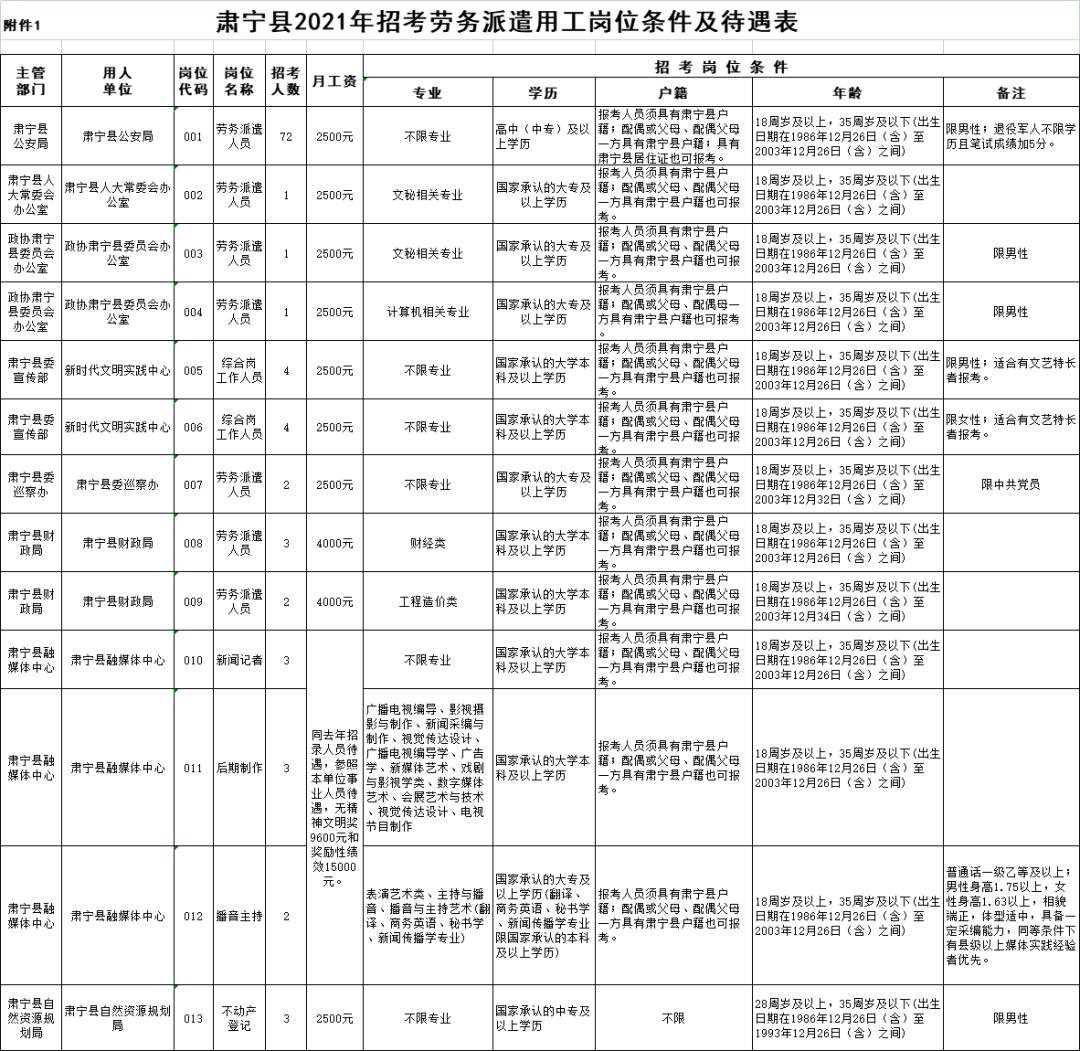 肃宁县发展和改革局最新招聘信息