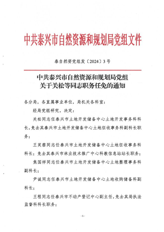 卢湾区自然资源和规划局人事任命最新动态