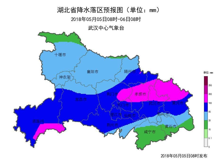 湖北省荆门市市辖区最新天气预报