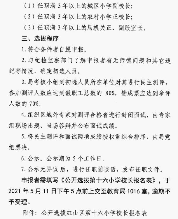 红山区小学最新招聘公告概览